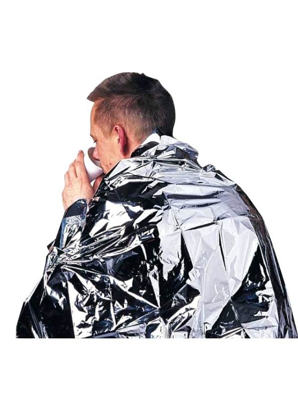 Buy 10 Adult Foil Blankets - Foil Rescue Survival Blanket